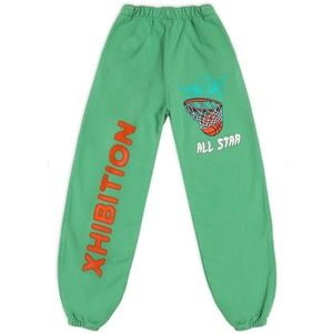 NWOT Boys Lie x XHIBITION- Green All star Sweatpants